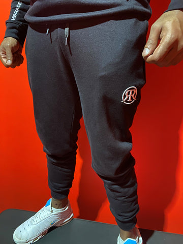 RUTHLESS.CO TEAM TRACKPANTS - BLACK/WHITE
