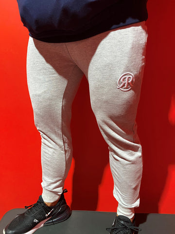 RUTHLESS.CO TEAM TRACKPANTS - GREY/WHITE