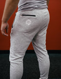 RUTHLESS.CO FLEECE STEALTH TRACKIES - Venetian Grey/White