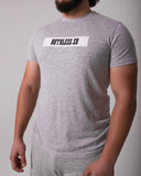 RUTHLESS.CO Confidential TEES -  GREY/WHITE