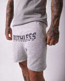 RUTHLESS TACTICAL FLEECE SHORTS - Platinum Grey/Black/White
