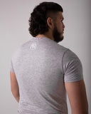 RUTHLESS.CO Confidential TEES -  GREY/WHITE