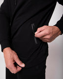 Signature Black "RTHLS" French Terry Premium Hoodie