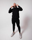 Signature Black "RTHLS" French Terry Premium Trackpants