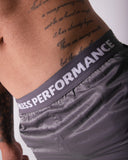 RUTHLESS.CO - LITE-FIT TECH ULTRALIGHT SPLIT LINER SHORTS - Reflective Silver Surfer