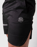 RUTHLESS.CO - LITE-FIT TECH ULTRALIGHT SPLIT LINER SHORTS -CHARCOAL/BLACK
