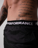 RUTHLESS.CO - LITE-FIT TECH ULTRALIGHT SPLIT LINER SHORTS -CHARCOAL/BLACK