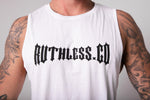 RUTHLESS.CO Confidential Singlet - WHITE